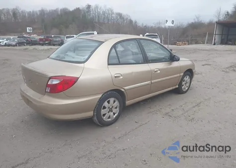 2002 Kia Rio from USA, damaged, VIN KNADC123526135493